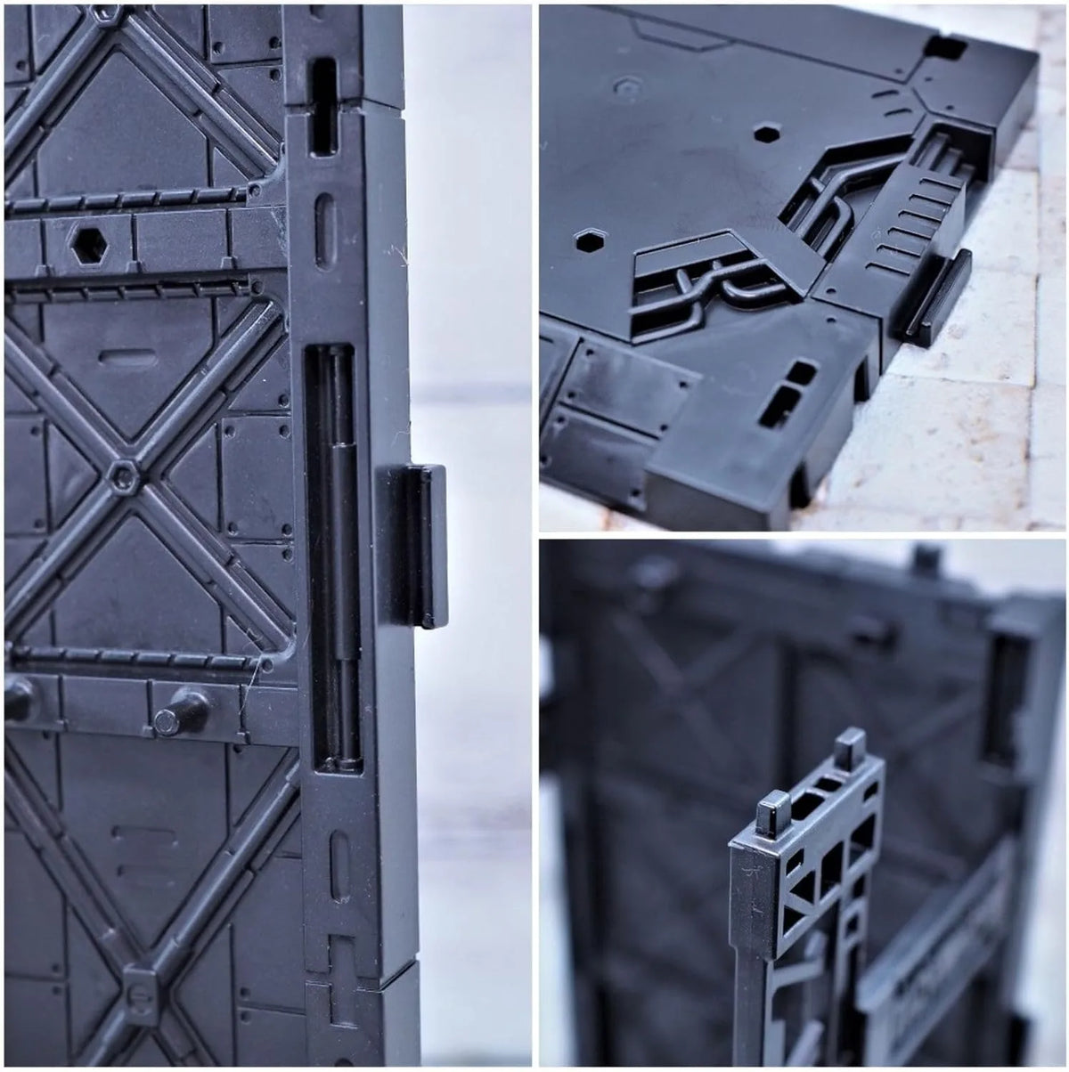 Universal Anime Tegneseriefigur Modell Oppbevaringsboks Sammenkoblingsbar Organizer Stabelbar for LEGO, Anime-modeller, Gundam-modeller