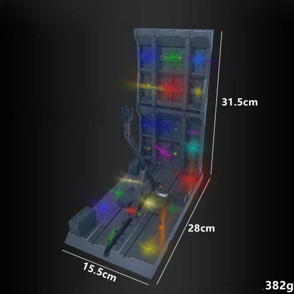 Universal Anime Tegneseriefigur Modell Oppbevaringsboks Sammenkoblingsbar Organizer Stabelbar for LEGO, Anime-modeller, Gundam-modeller