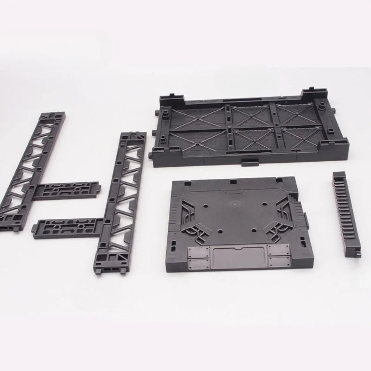 Universal Anime Tegneseriefigur Modell Oppbevaringsboks Sammenkoblingsbar Organizer Stabelbar for LEGO, Anime-modeller, Gundam-modeller