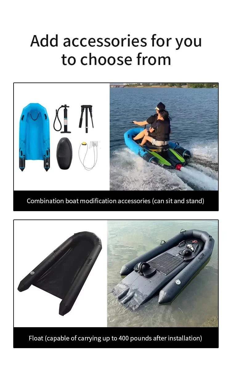 Hot Selling Carbon Fiber Surfboard Fins 106cc 10.5kw Gas Power Water Sports Board for Adults Ocean Beach Riding