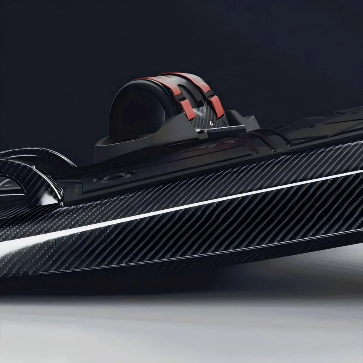 Elektrisk surfebrett med motor og batteridrift