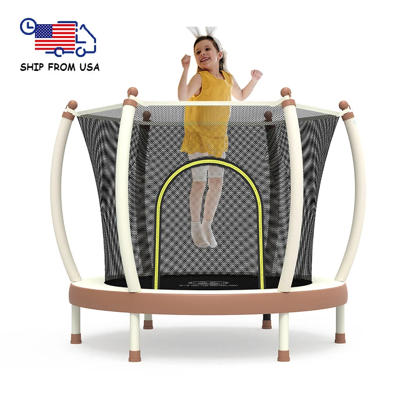 Zoshine trampoline 60 tommer med sikkerhetsnett – for barn