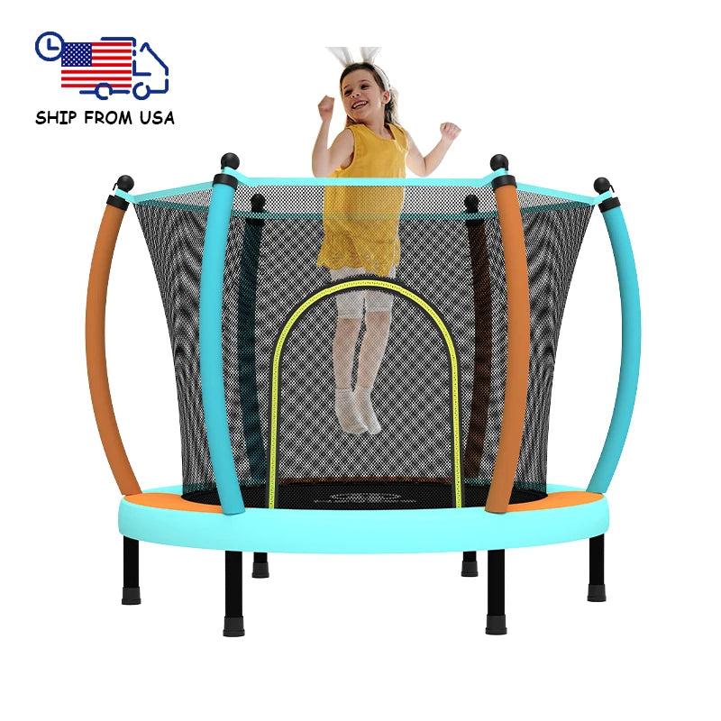 Zoshine trampoline 60 tommer med sikkerhetsnett – for barn