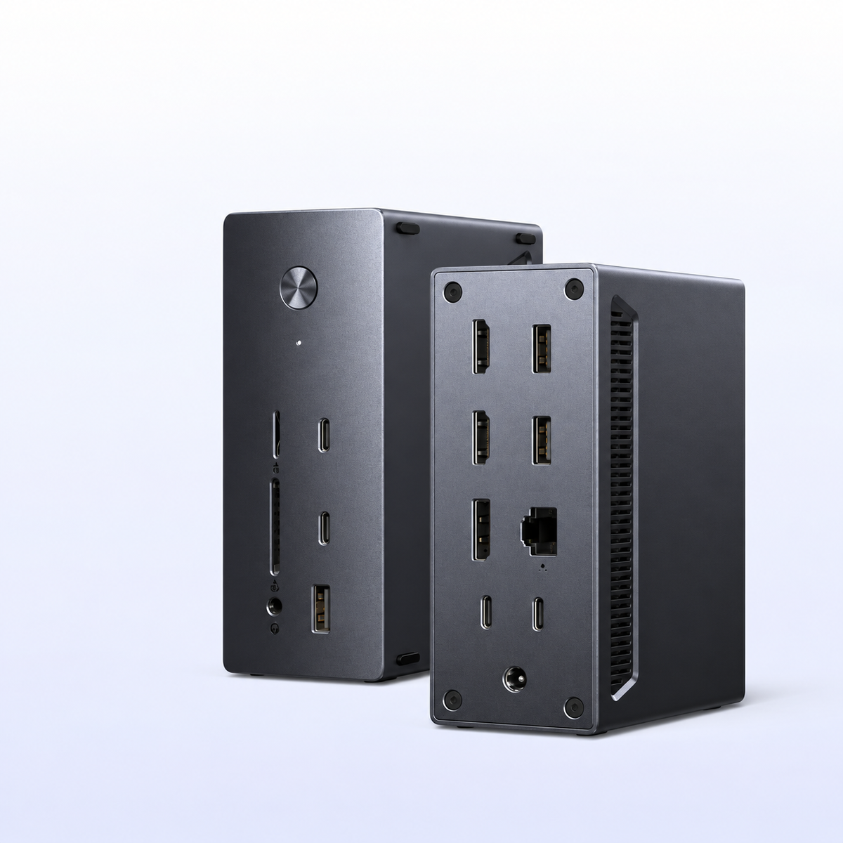 UGREEN 14-i-1 USB-C dokkingstasjon – 4K HDMI, DP, RJ45 og 100 W PD
