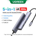 UGREEN 5-i-1 USB-C-hub med 4K HDMI og 100 W PD