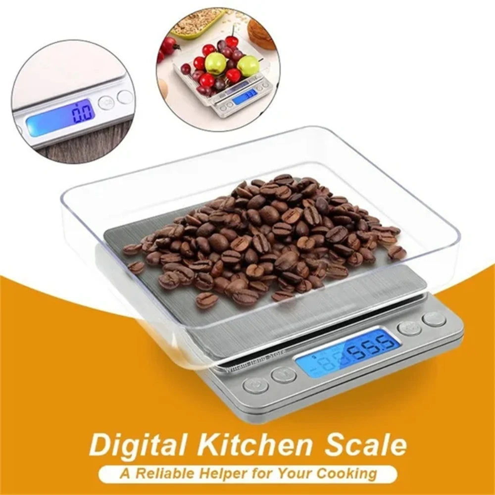 Digital presisjonsvekt – 0,1 g til 3 kg