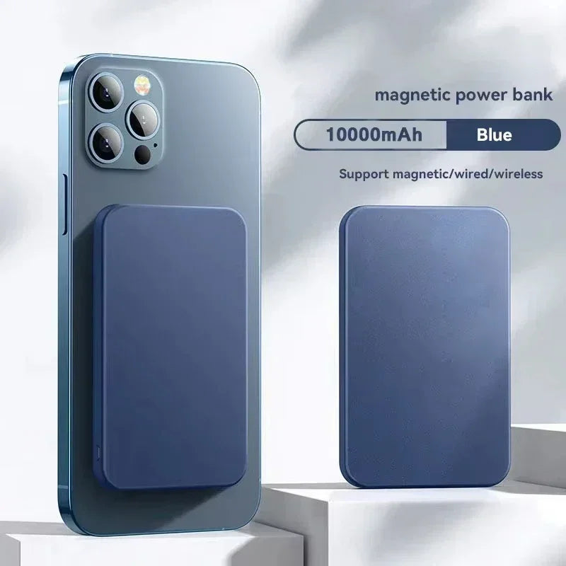 Magnetisk powerbank med trådløs lading