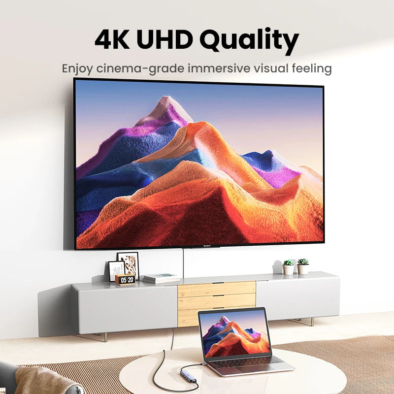 UGREEN 5-i-1 USB-C-hub med 4K HDMI og 100 W PD