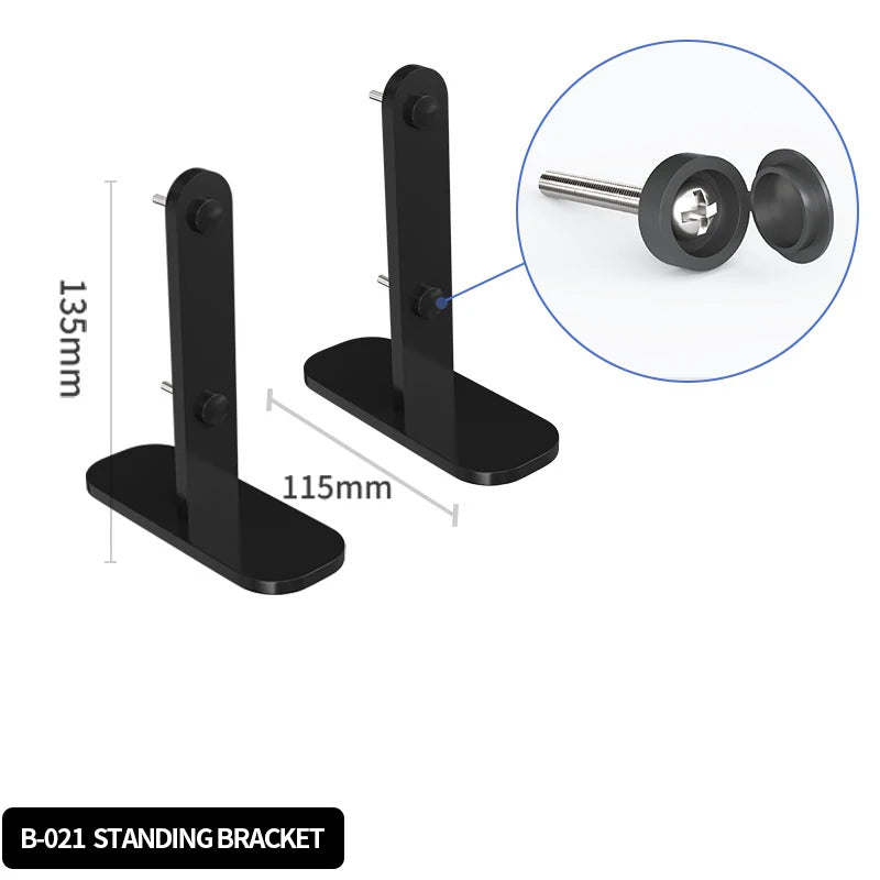 Home Study Storage Pegboard: Suitable for Displaying Figurines, Desk-Top Standing & Clip-On Storage for Furniture Items