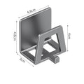 Svampholder i 304 rustfritt stål – tre farger