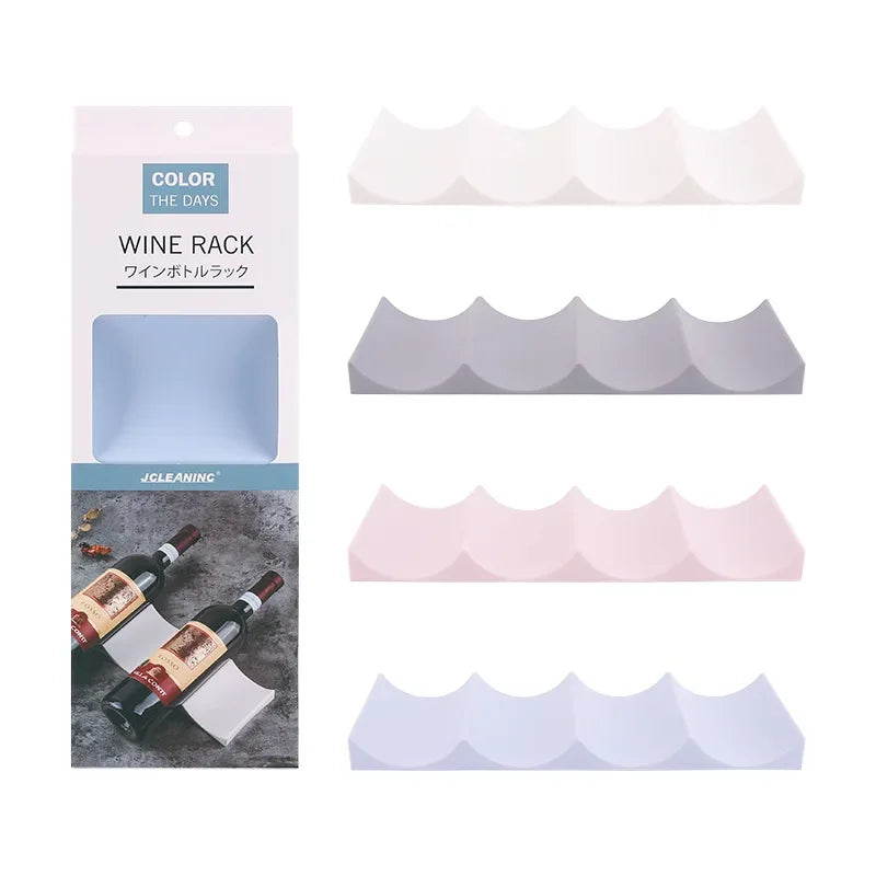 Stabelbar flaskeholder i PP-plast – 1 stk.