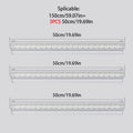 Ordre- og billettholder i PVC – 30–150 cm