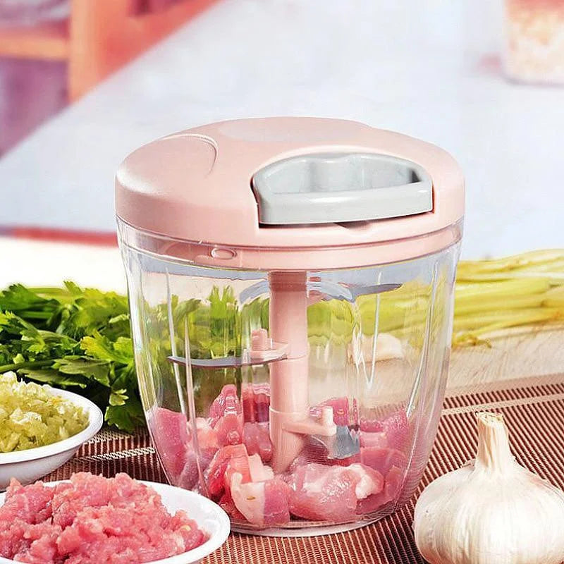 Manuell roterende minihakker – 500 eller 900 ml