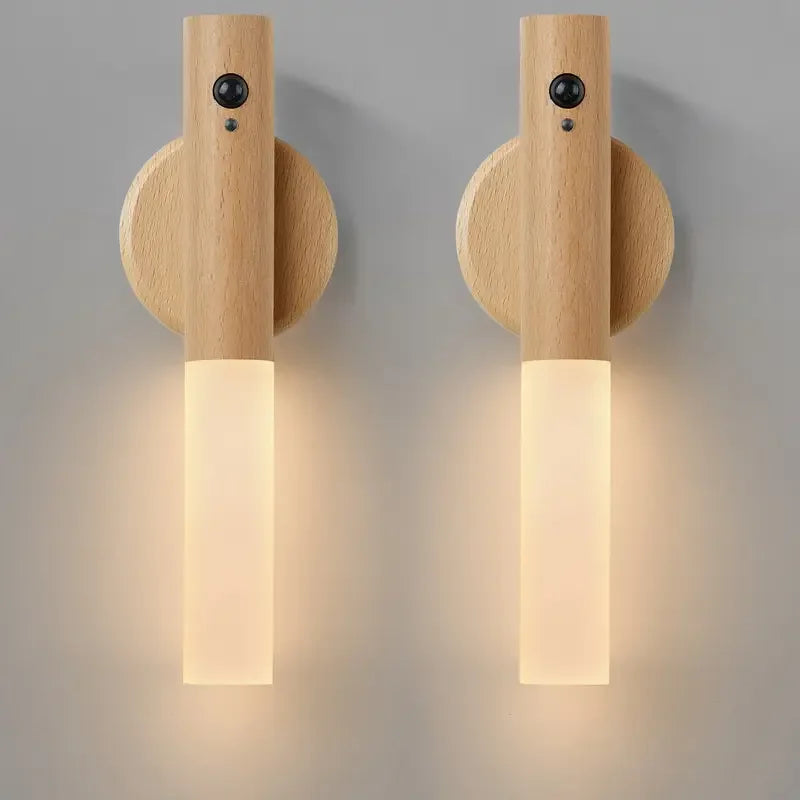 Oppladbar LED-sensorlampe med bevegelsessensor