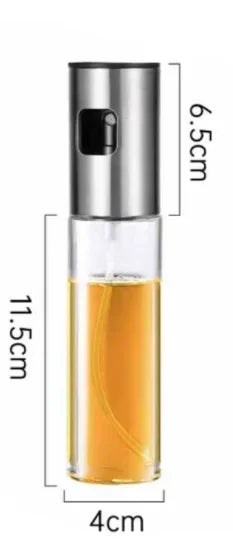 Oljesprayer i rustfritt stål eller glass – 100 ml