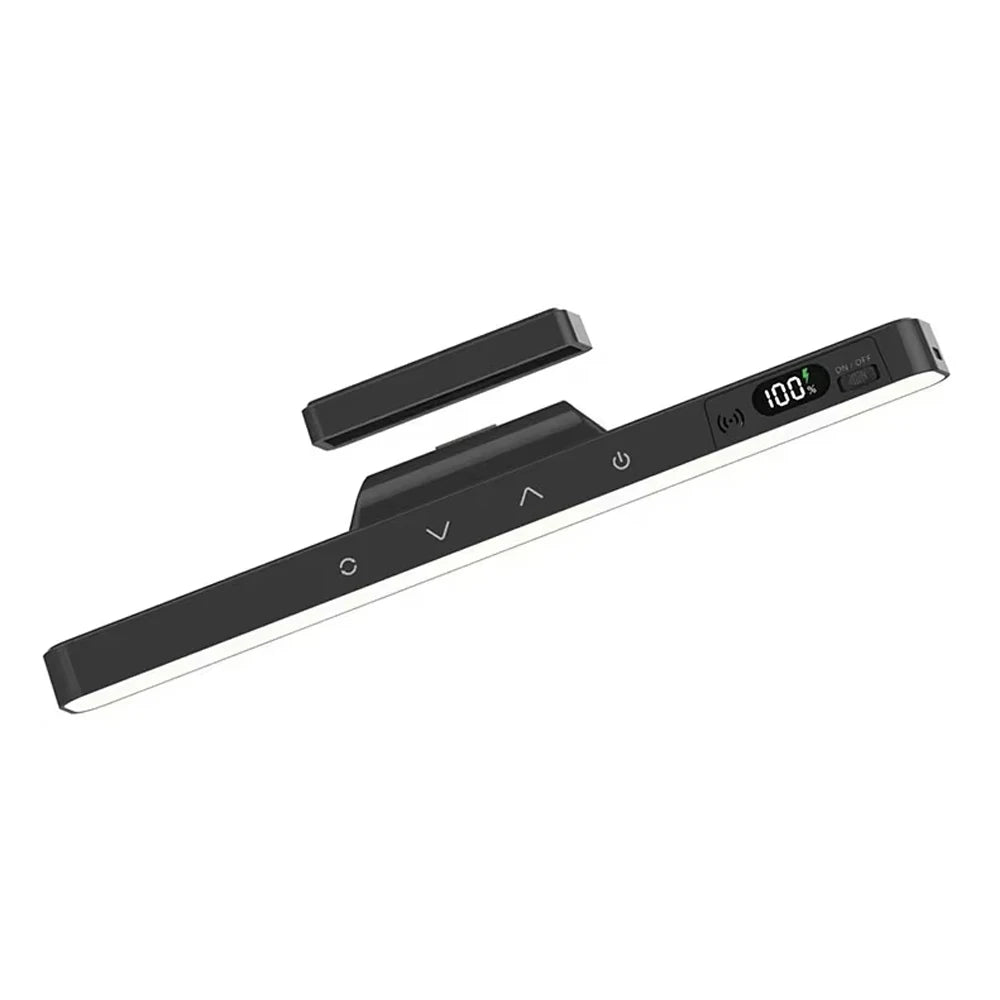 Berøringsbordlampe, magnetisk skrivebordslampe med innebygd oppladbart batteri for lesing, skap, speil, nattbord – oppladbare nattlamper