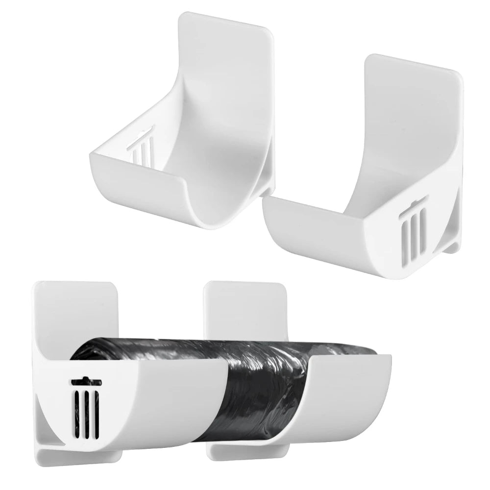 Veggmontert oppbevaringsholder uten boring – 2–6 stk.