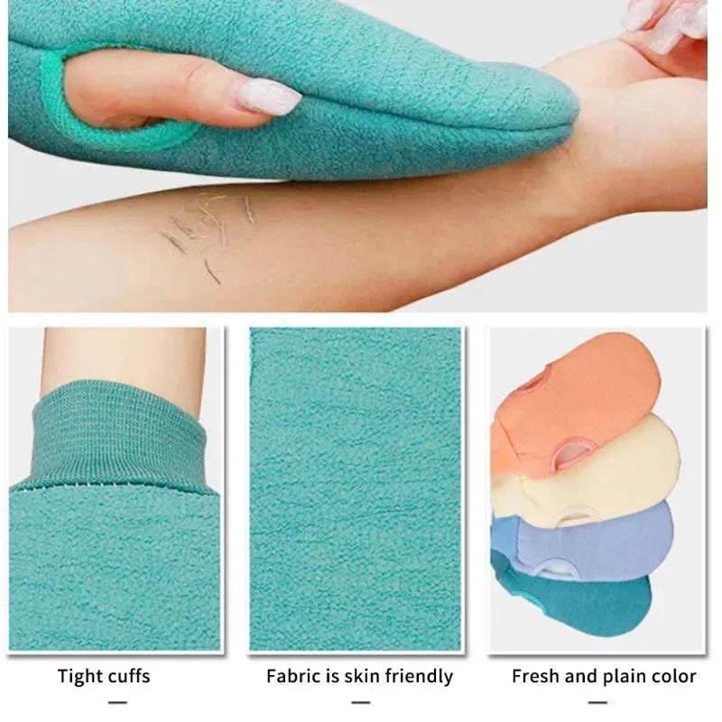 1 stk. bad for peeling SPA eksfolierende dusjbørste kroppsrenseskrubbvott gni døde hudhansker dusjhåndkle skum kroppsmassasje