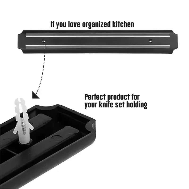 Magnetisk knivlist for vegg – 33–55 cm
