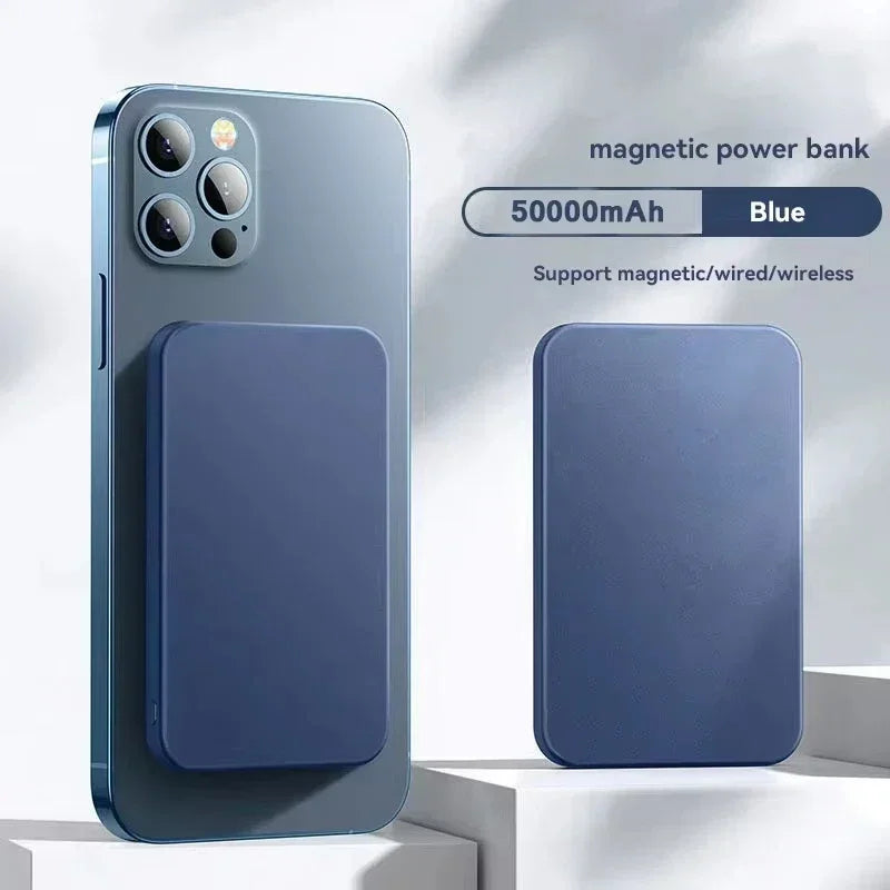Magnetisk powerbank med trådløs lading