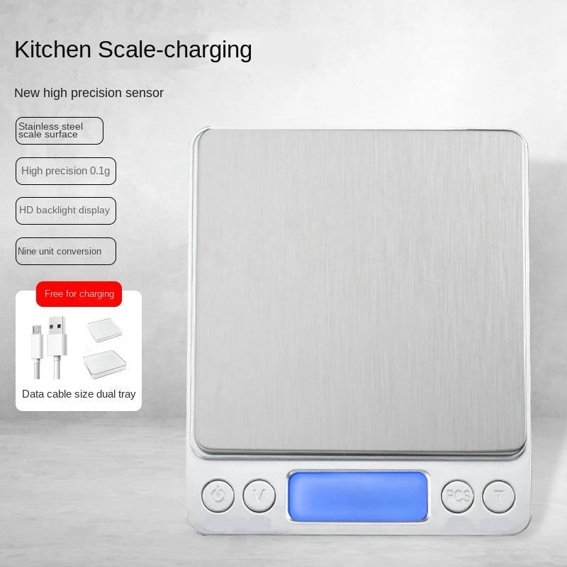Digital presisjonsvekt – 0,1 g til 3 kg