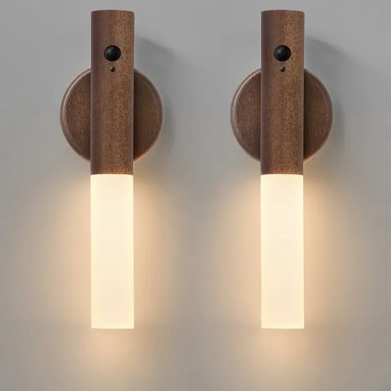 Oppladbar LED-sensorlampe med bevegelsessensor