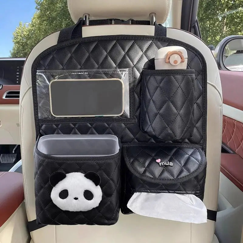 Car Seat Back Storage Bag Hanging Car Multi-function Storage Box Chair  Rear