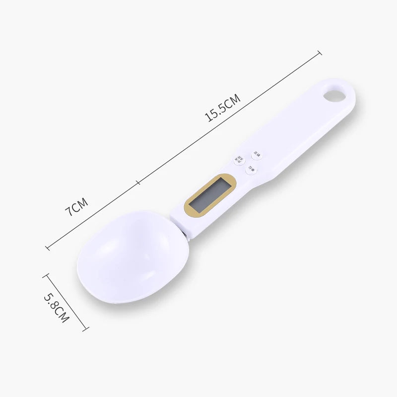 kitchya CFC-001 digital måleskje – 0,1–500 g