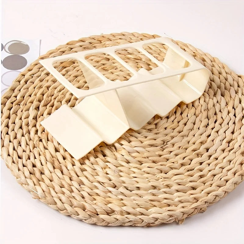 Fjernkontrollholder med 4 rom, kreativ skrivebordsoppbevaring, plastholder, multifunksjonell skrivebordsorganisering